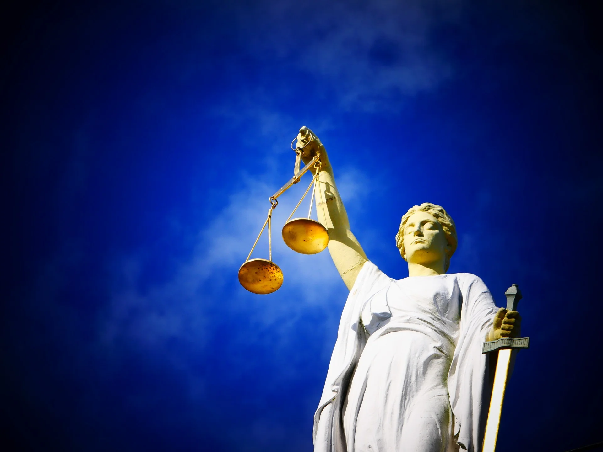 Justice statue